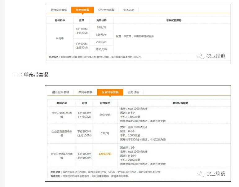 2022电信宽带套餐价格表,电信宽带一年多少钱
